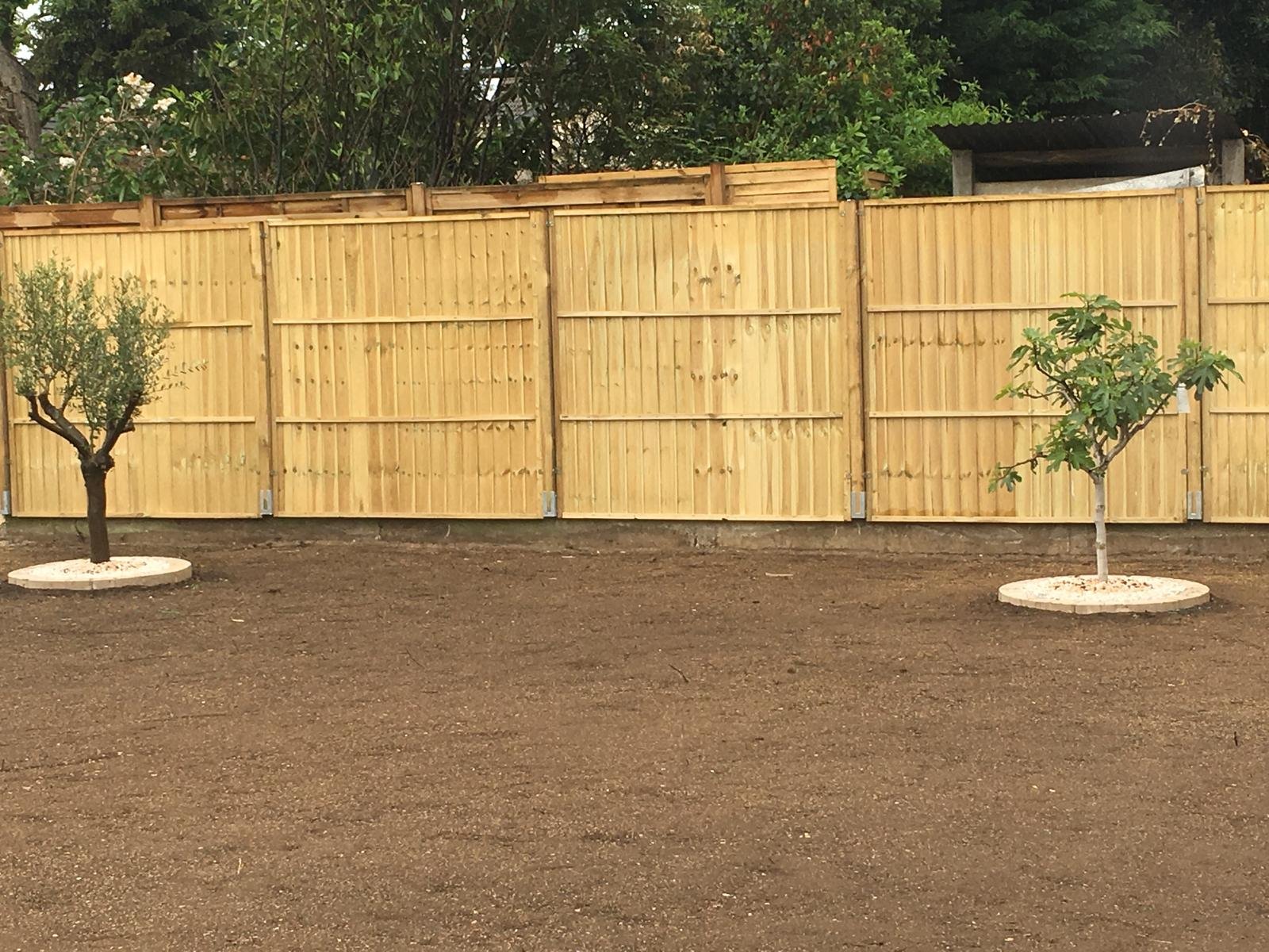 Pose de cloture et portail